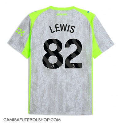 Camisa de time de futebol Manchester City Rico Lewis #82 Replicas 3º Equipamento 2025-26 Manga Curta Camisa de time de futebol Manchester City Rico Lewis #82 Replicas 3º Equipamento 2025-26 Manga Curta